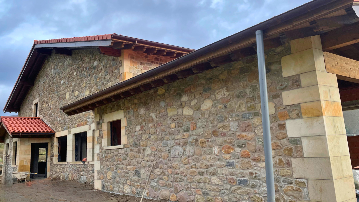 Obra nueva de piedra